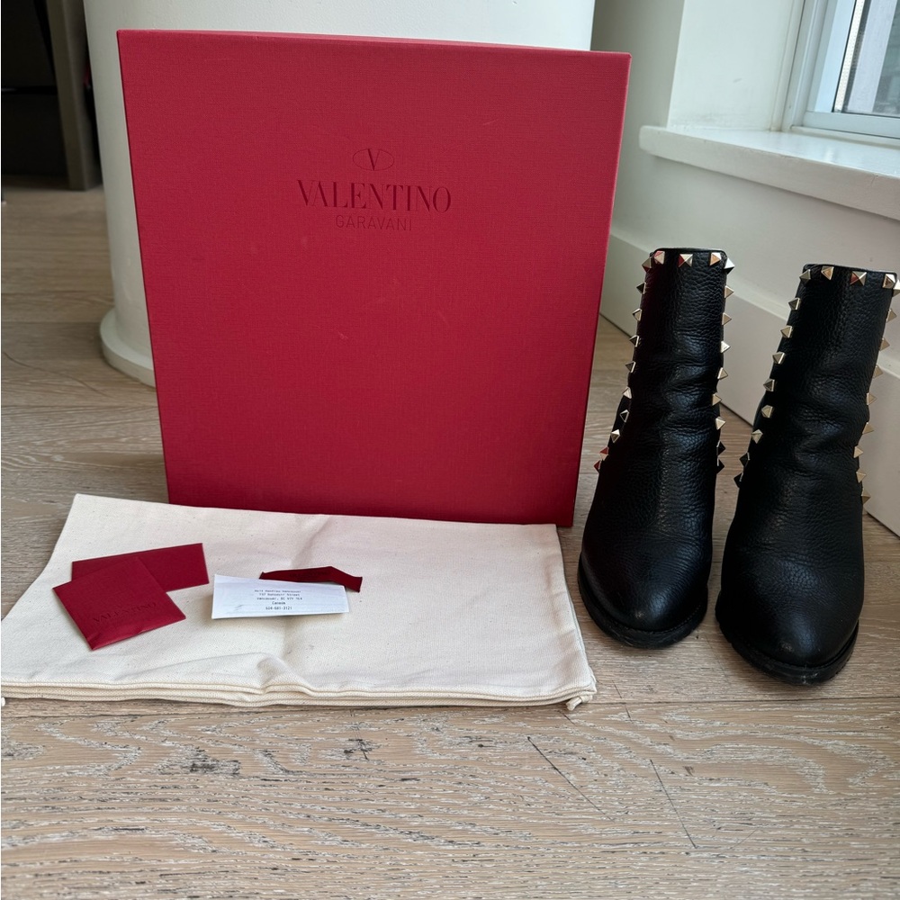 Valentino Rockstud Booties